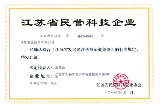 江蘇省民營科技企業